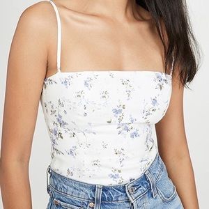 Reformation Floral Print Tank